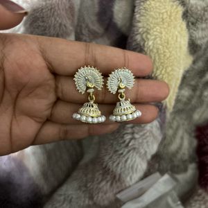 COMBO- Pearl Necklace And Earings