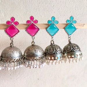 Colourful Jhumka