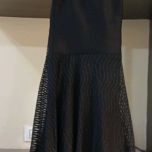 Black Color Ethnic Gown