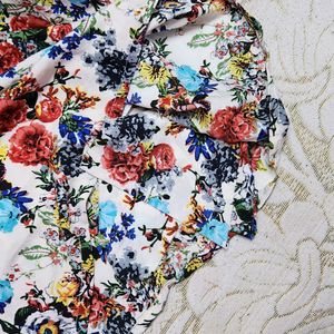 Flower Printed Dress