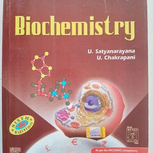 Biochemistry Satyanarayana