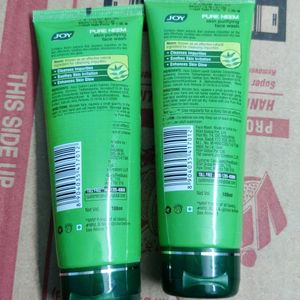 Combo Pack 2 Joy Pure Neem Facewash 100ml