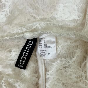 h&m lace dress