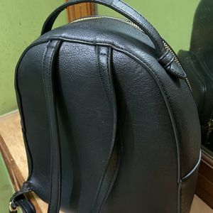 Leather Effect Back Pack