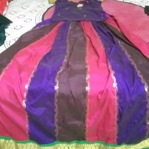 Pattu Jacket And Skirt