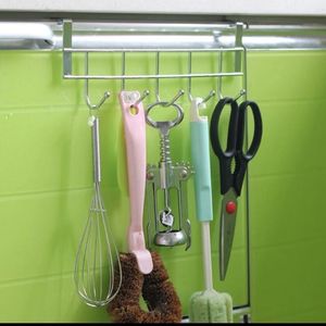 5 Hook Stainless Steel Cabinet Organiser