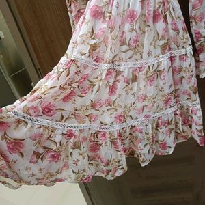 Floral One Piece Frock... Free Size