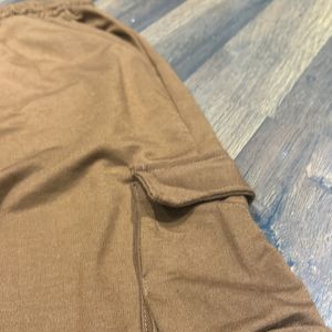 brown cargo trouser/ loungewear