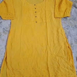 Kurti Yellow 💛