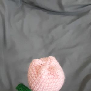 Pink Crochet TULIP