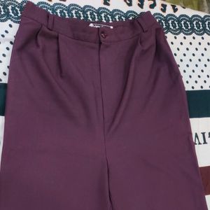 Burgundy Pants