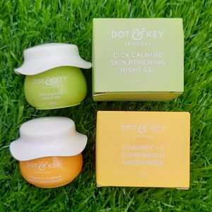 Dot & Key Night Gel And Moisturizer