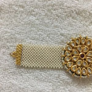 Kundan Moti Bracelet