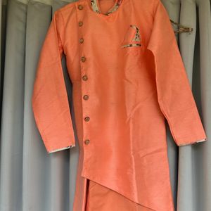 Boys Sherwani Dhoti Set