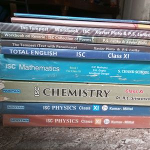 Class 11 ISC Board All books Combo