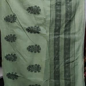 Bengali Style Cotton Saree