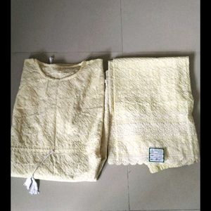 Chikankari Coord Set (XL)