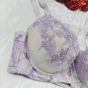 Imported Designer Tie Die Bra