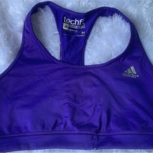 Blue Adidas Sport Bra