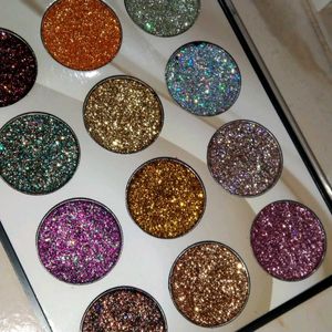 Miss Rose Glitter Eye Shadow Palette