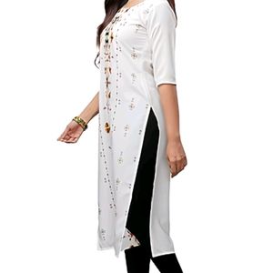 Beautiful White Kurti