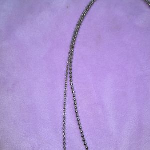 Double Chain Necklace (flower)