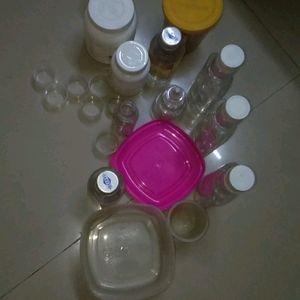 Small Plastic Empty Bottles DIY