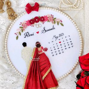 Wedding Embroidery Loop Art