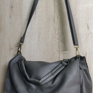 Faux Leather Sling Bag