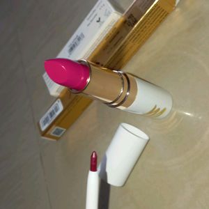 Lip Liner And Satin Matte Lipstick