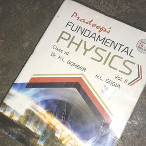 Volume 2 Of Pradeep Fundamental Physics Class 11