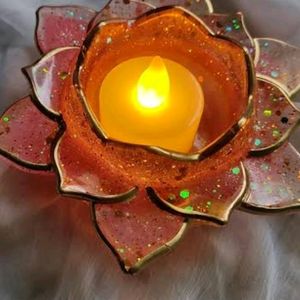 Resin Candle Holder