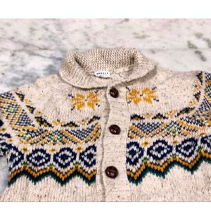 Woolen Cardigan Sweater for Girl's