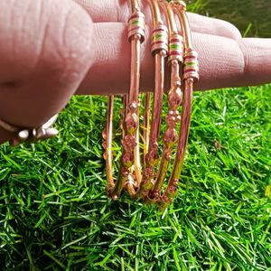 Bantex Golden Bangles For Womens