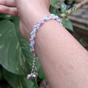 Braided Candyfloss Bracelet