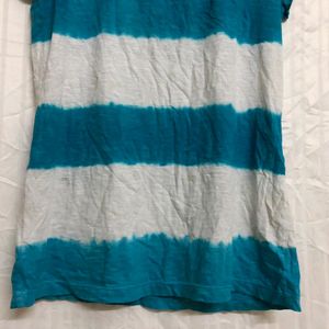 Ann Taylor Blue Short Sleeve T Shirt