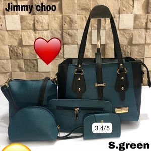 Handbags Five Piece Combo