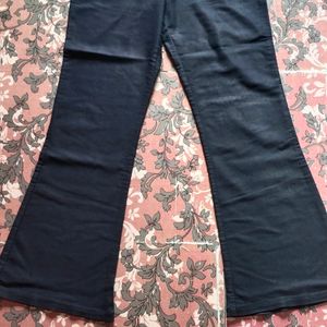 Black Butcut Pant