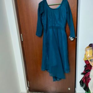 Semi Sheer Dress Fits Size S