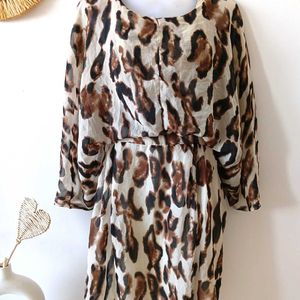 Animal Print Dress From Spain