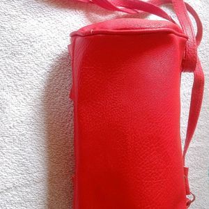 Red Sling Bag