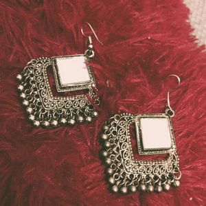 Mirror Jhumka