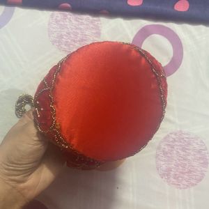 Red Colour potli