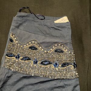 Blue Stone  Skirt