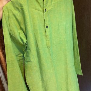 Parrot Green Kurta