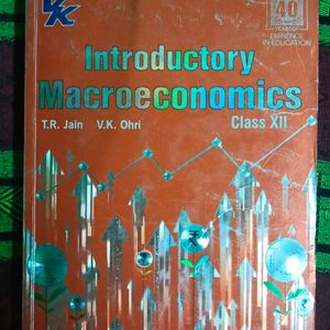 12 CLASS INTRODUCTORY MACROECONOMICS BOOK