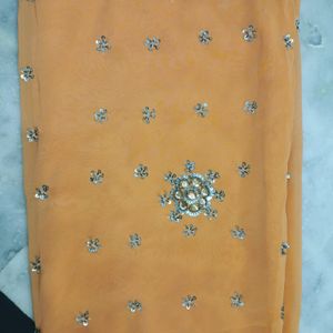 Fully Stone Work Saree