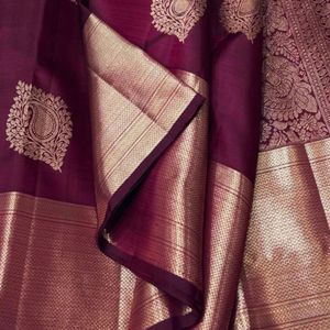 Woven Kanjeeveram Saree💙🩵