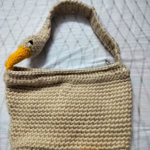 Pintresty Crochet Duck Bag 🛍️