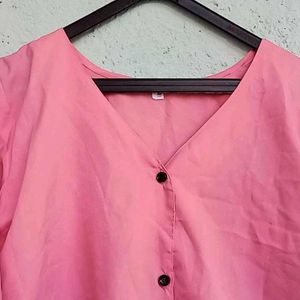 Pink Formal Shirt